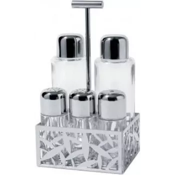 Eļļas/Etiķa Trauks Alessi Cactus! Stikls Nerūsējošais Tērauds 216 mm