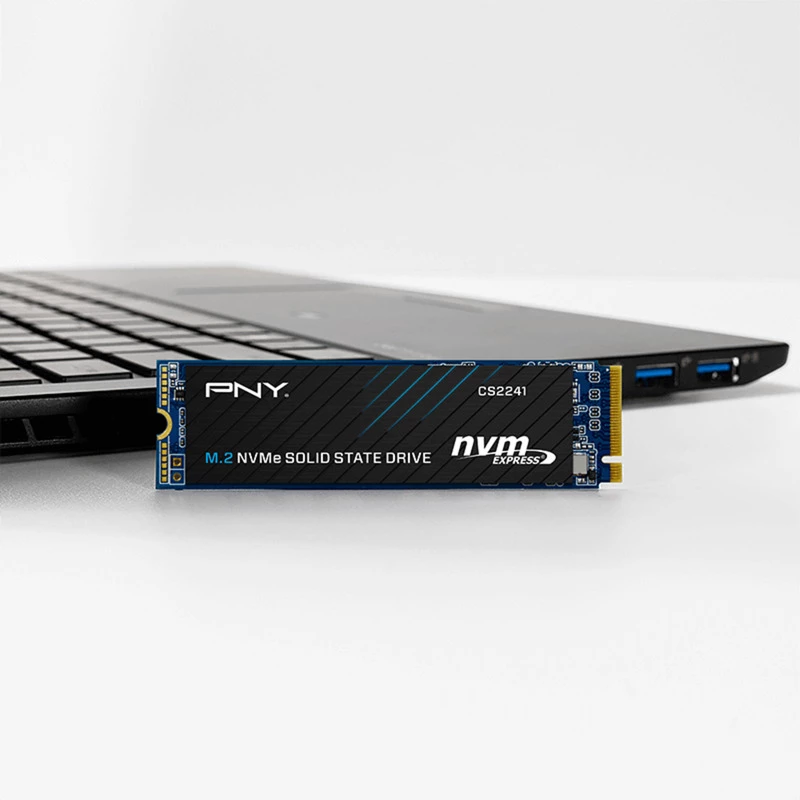 PNY CS2241 2 TB SSD, M.2, NVMe PCIe Gen4 x4, lasīšanas ātrums 5000 MB/s, rakstīšanas ātrums 4200 MB/s