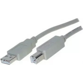USB kabelis ShiverPeaks BS77023 3m USB 2.0 A-B Pelēks