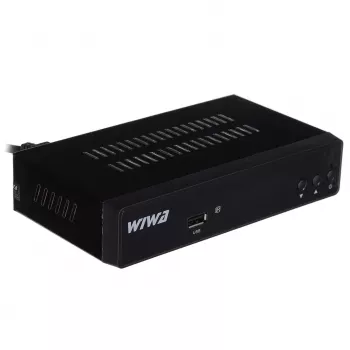 TV uztvērējs WIWA H.265 LITE — DVB-T / DVB-T2 ar H.265 atbalstu, Full HD, HDMI, USB, SCART