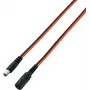 VOLTCRAFT zemsprieguma pagarinātājkabelis, kontaktdakša - kontaktligzda, 5.5/2.5 mm, 3 m