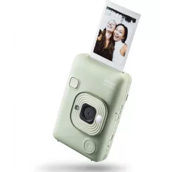 Fujifilm Instax mini LiPlay hibrīdā momentkamera (Matcha Green, 2560 x 1920 pikseļi, 86 x 54 mm)