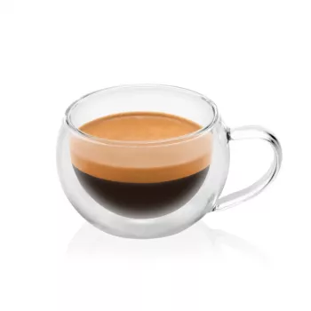 ETA Lungo krūzes 2 gab. - 160 ml, stikls, trauku mazgājamā mašīnā drošas