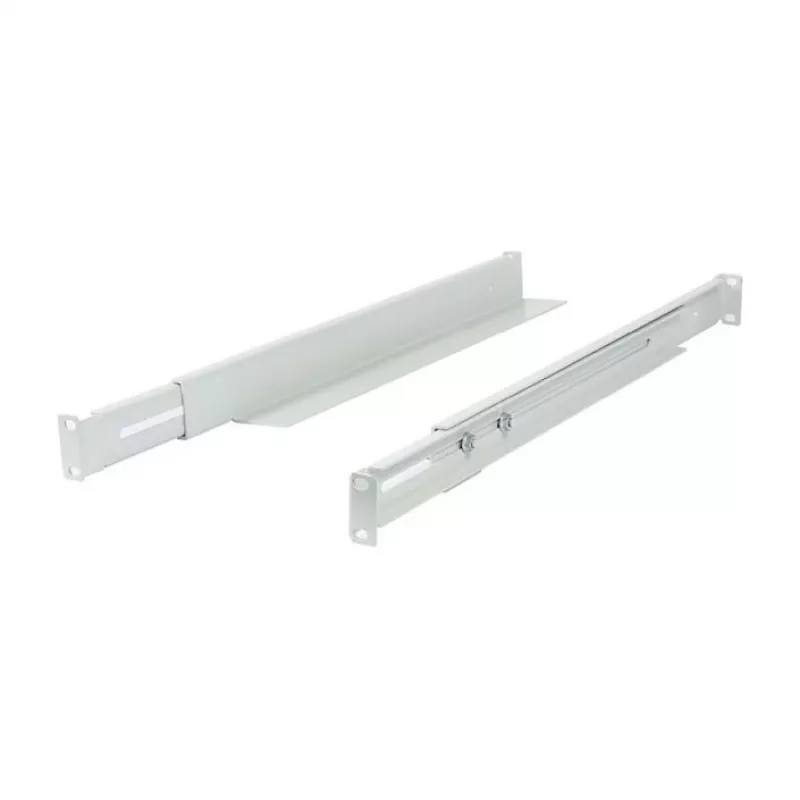 ALLNET regulējams L-veida sliedes kronšteins 502–849 mm gaiši pelēks, pāris
