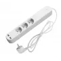 Viedā pagarinātājspraudnis Denver SHP-310U 3 AC kontaktligzdas F tips 3680 W