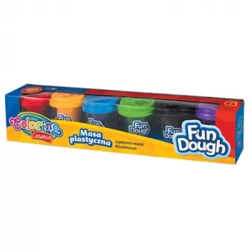 Colorino Creative Fun Dough 6 gab. – Māla komplekts