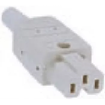 Elektriskais spraudnis C15 Bachmann 916.970 Pelēks