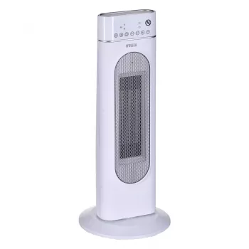 Keramiskais sildītājs NOVEEN PTC3000, 2000 W (1200 W min), LED displejs, taimeris, tālvadība, šūpošanās, balts
