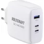 VOLTCRAFT GaN VC-13079915 USB lādētājs iekštelpām, 3x USB-C + USB-A, 5 A, USB-PD