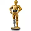 LEGO būvējama figūra Star Wars C-3PO modelis 75398 — 1138 gab., 380 mm displeja kolekcionējams