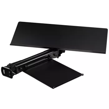 Pievienojamā tastatūras un peles paliktņa kronšteins Next Level Racing NLR-E019 Elite Black Edition – regulējams paliktnis zem galda