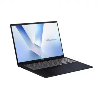 Portatīvais dators ASUS VivoBook 16 M1607GA - Ryzen AI 7 445, 16 collu IPS 1920×1200, 16GB RAM, 512GB SSD, Windows 11 Home, zils