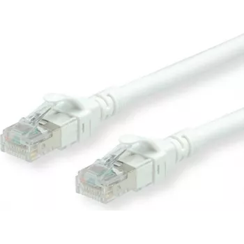 Tīkla kabelis ROLINE Cat6a 20m Balts U/UTP 21.15.2769