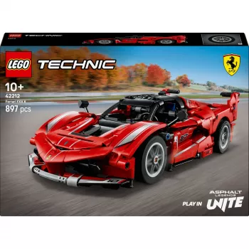 Konstruktora komplekts LEGO Technic Ferrari FXX K mērogs 1:10, 897 detaļas, vecumam 10+