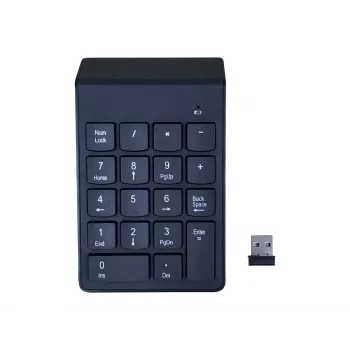 Gembird KPD-W-02 bezvadu ciparu tastatūra klēpjdatoram/PC Bluetooth Melna