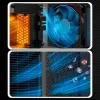 Extralink keramiskais elektriskais torņa sildītājs 1500W LED ar tālvadības pulti