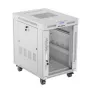 Brīvi stāvošs skapja statīvs LANBERG FF01-6815-12SL 15U, 600×800×922 mm, 1200 kg, IP20, pelēks
