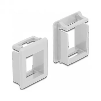Montāžas komplekts DELOCK 86760, balts, plastmasa