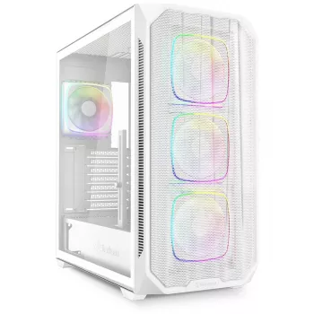 Sharkoon AK5M RGB Midi Tower Balts