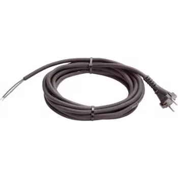 Strāvas vads AS Schwabe 70532 — 3 m H05RN-F, 2x1,0 mm², melns