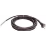 Strāvas vads AS Schwabe 70532 — 3 m H05RN-F, 2x1,0 mm², melns