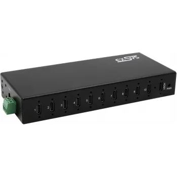 USB 3.2 Gen 2x1 10 portu centrmezgls Exsys EX-12270HMS, 79.5W barošana