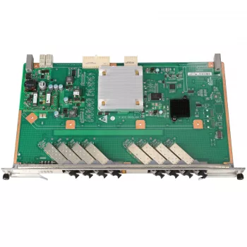 Optiskais tīkla termināļa modulis HUAWEI H807GPBH — 8× GPON 2.5G porti un SFP slots