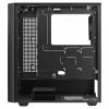 PC korpuss SAVIO Noctis Flow — Cube Mini-ITX/Micro-ATX/ATX, 3x120mm priekšā, 1x120mm aizmugurē, 2x3.5 collu + 3x2.5 collu sloti, rūdīts stikls