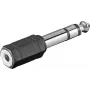 Adapter MicroConnect 6,35 mm vīriņš uz 6,35 mm sieviņu AUDANR2 — audio savienotāja adapteris