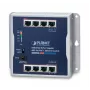 Nepārvaldāms slēdzis PLANET IP30 Industriālais 8-Portu Gigabit PoE+