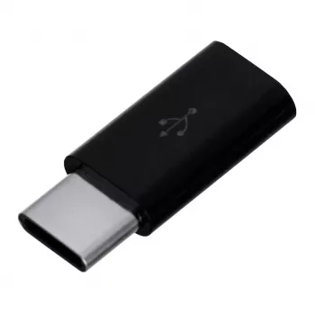 Savio AK-31 / B adapteris Micro USB uz USB 3.1 Type C, melns