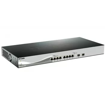 D-Link DXS-1210-10TS pārvaldāms L2/L3 10G slēdzis (100/1000/10000) 1U melns, sudrabs