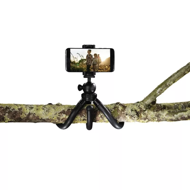 Hama FlexPro statīvs viedtālrunim/akcijas kamerai 3 kājas Melns