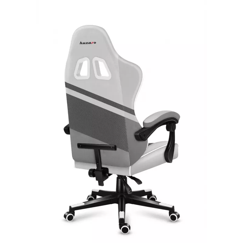 Spēļu krēsls Huzaro Force 4.4 White Mesh