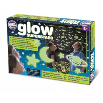 Uzlīmes sienām Brainstorm Glow Superstars