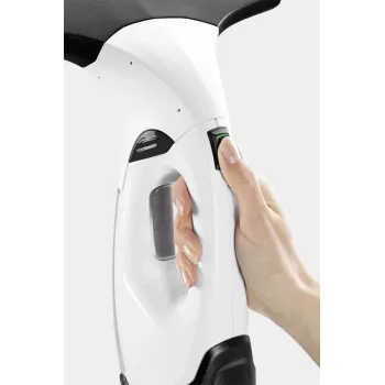 Logu tīrītājs Kärcher WV 2 Plus N — 0,1 L tvertne, Li‑Ion akumulators, 35 min darbības laiks