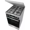 Gorenje GKS5C71XF Brīvi stāvoša plīts ar cepeškrāsni Sudraba