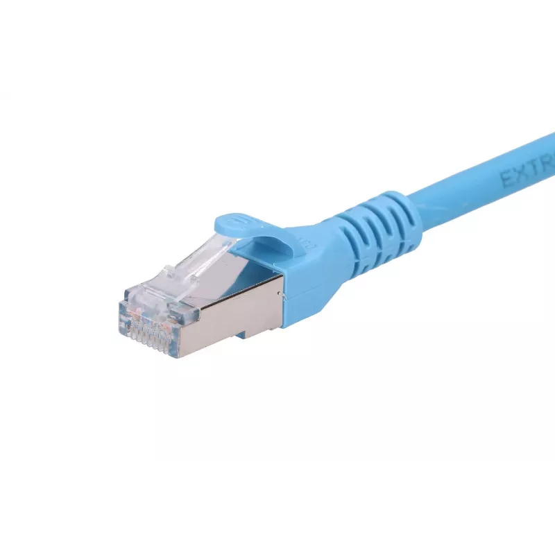 Tīkla kabelis Extralink LAN Patchcord Kat.6A RJ-45 Cat6a 1m Zils