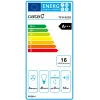 Iebūvējamā tvaika nosūcēja CATA TFH 6830 GWH 600 m³/h Balta Skārienvadība