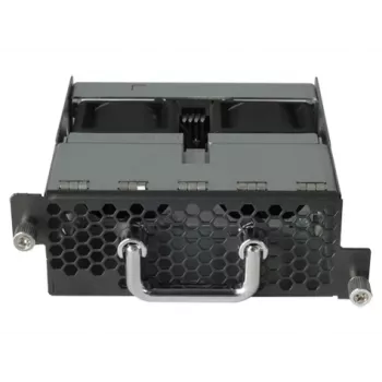 HPE 58x0AF ventilators — gaisa plūsma no aizmugures (barošanas puse) uz priekšu (portu puse)