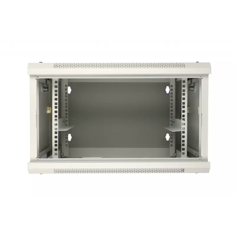 Extralink sienas skapis 6U 600x600 AZH pelēks, veramais tips
