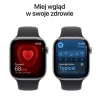Apple Watch Series 11 GPS+Cellular 46mm Kosmosa Pelēks Alumīnija Korpuss ar Melnu Sporta Siksniņu M/L