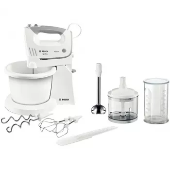 Bosch MFQ36490 ErgoMixx rokas mikseris 450 W balts/pelēks