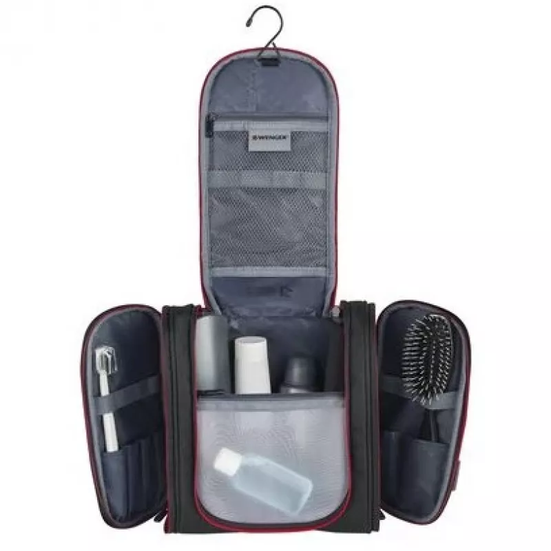 Kosmētikas soma Wenger SwissGear 611877 6 L Poliesters Melna
