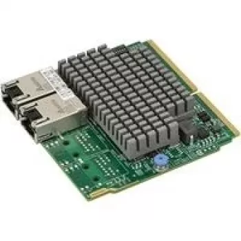 Super Micro Supermicro Papildinājuma Karte AOC-MTG-I2TM - Tīkla Adapteris - 10Gb Ethernet x 2 (AOC-MTG-I2TM-O)