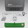 MPPT saules lādētājs QOLTEC 40A 12V/24V ar LCD displeju