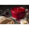 Staub viena roktura katls Cocotte 24 cm Cherry
