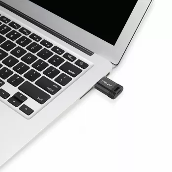 USB zibatmiņa PNY Elite-X 64 GB USB Type-C 3.2 Gen 1 Melna