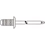 Aklā kniede GESIPA Polygrip 6.4x15 Al/A2 1.5–9.0 mm, iepakojums 250 gab.