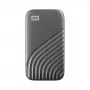 WD My Passport SSD WDBAGF0040BGY - ārējais SSD disks - 4 TB - pelēks